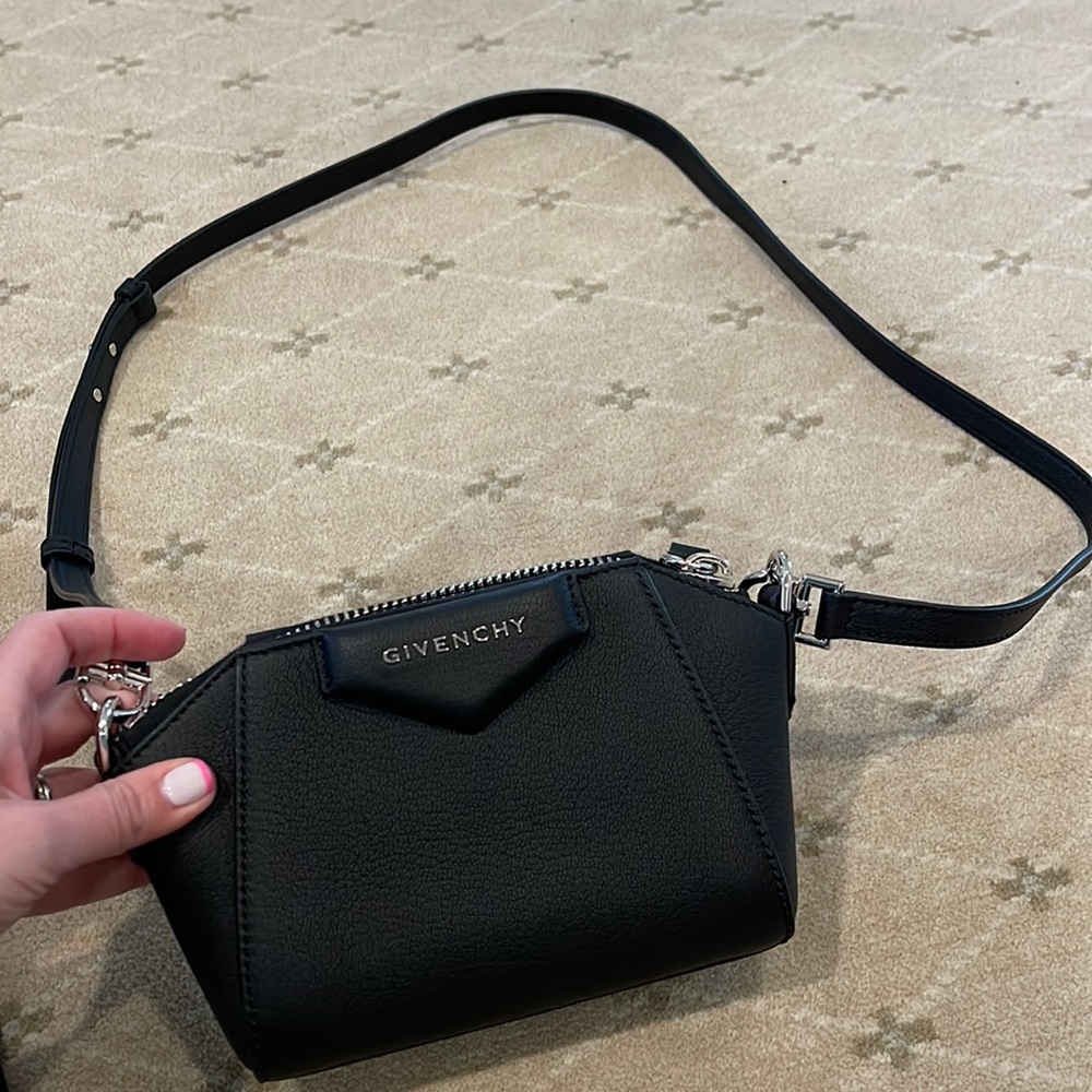 NEW CONDITION Givenchy bag. Worn once. No marks. Black. Pet free smoke free home